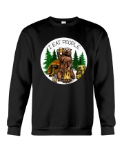 Hiking I Eat People Crewneck Sweatshirt thumbnail