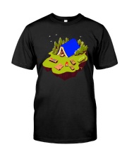Reading is the Best Vacation Classic T-Shirt thumbnail