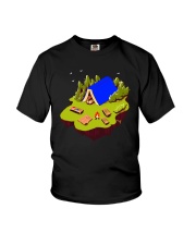 Reading is the Best Vacation Youth T-Shirt thumbnail