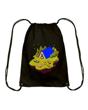 Reading is the Best Vacation Drawstring Bag thumbnail