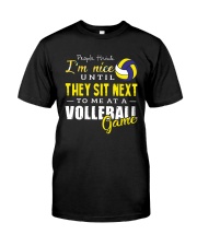 People Think I Am A Volleyball Classic T-Shirt thumbnail