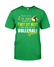 People Think I Am A Volleyball Classic T-Shirt front