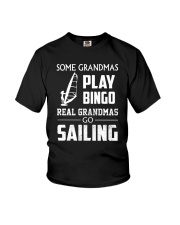 Real Grandmas Go Sailing Youth T-Shirt thumbnail