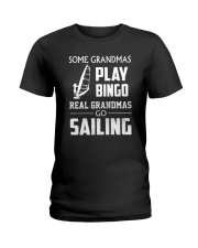 Real Grandmas Go Sailing Ladies T-Shirt thumbnail