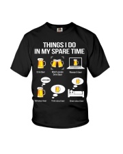 THINGS I DO IN MY SPARE TIME Youth T-Shirt tile
