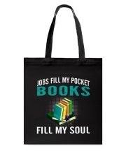 JOBS FILL MY POCKET BOOK FILLS MY SOUL Tote Bag thumbnail