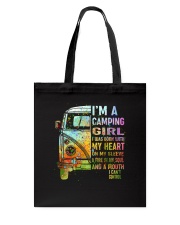 I'm A Camping Girl Tote Bag thumbnail