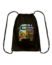 I'm A Camping Girl Drawstring Bag thumbnail