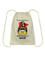 Kinda Busy Being A Softball Mom NT353 Drawstring Bag tile