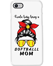Kinda Busy Being A Softball Mom NT353 Phone Case tile