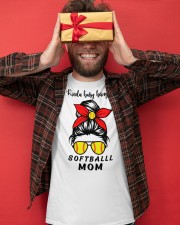 Kinda Busy Being A Softball Mom NT353 Classic T-Shirt apparel-classic-tshirt-lifestyle-front-80