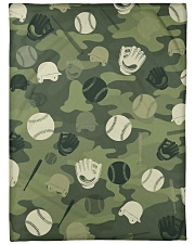 Baseball Camou Large Fleece Blanket - 60" x 80" thumbnail
