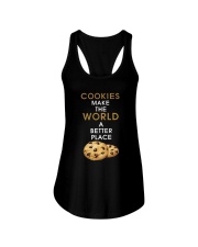 Cookies Make The World A Better Place Ladies Flowy Tank thumbnail