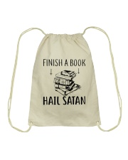 Finish A Book Drawstring Bag thumbnail