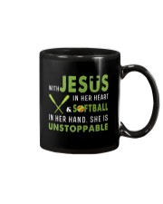 Softball - She is unstoppable Mug thumbnail
