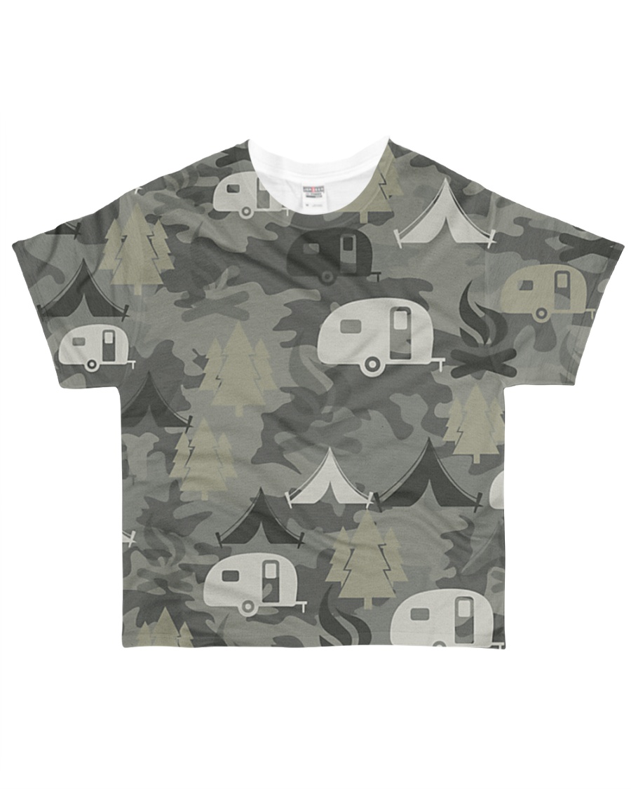 Camping Camouflage All-over T-Shirt