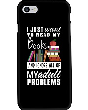 I just want to read my books Phone Case thumbnail