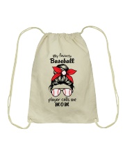 My Favorite Baseball Player Calls Me Mom NT347 Drawstring Bag tile