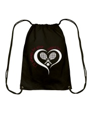Always Be Your Biggest Tennis Fan Drawstring Bag thumbnail