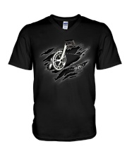 CYCLING INSIDE ME V-Neck T-Shirt thumbnail