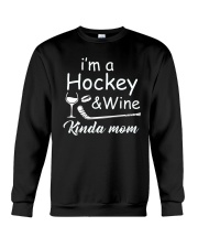 Im A Hockey And Wine Crewneck Sweatshirt thumbnail