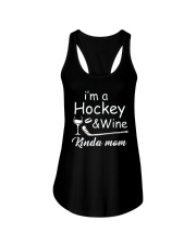 Im A Hockey And Wine Ladies Flowy Tank thumbnail