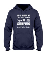Surfing Sport Away Hooded Sweatshirt thumbnail