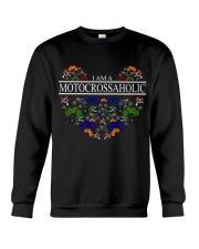 motocross - motocrossaholic Crewneck Sweatshirt thumbnail