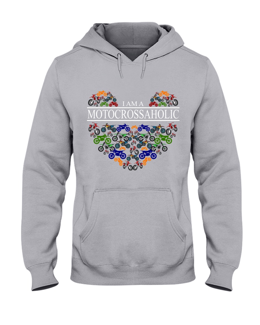 motocross - motocrossaholic Hooded Sweatshirt