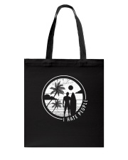 Surfing Men Hate People Tote Bag thumbnail