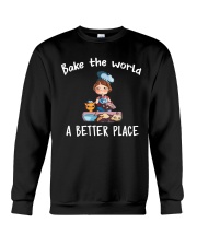 bake the world Crewneck Sweatshirt thumbnail