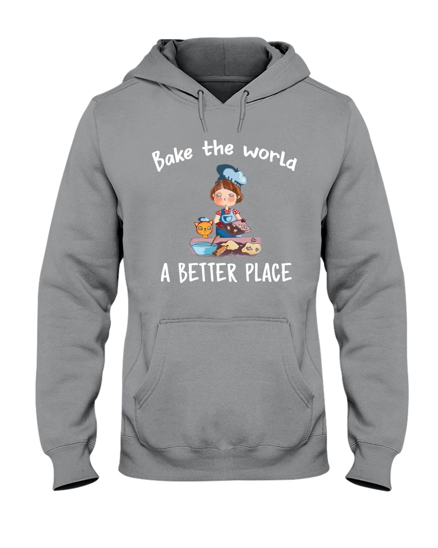 bake the world Hooded Sweatshirt