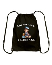 bake the world Drawstring Bag thumbnail