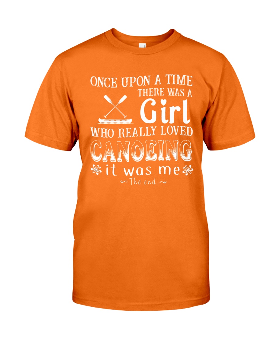 A Girl Loves Canoeing Classic T-Shirt