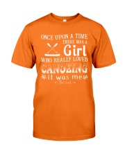 A Girl Loves Canoeing Classic T-Shirt front