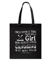 A Girl Loves Canoeing Tote Bag thumbnail