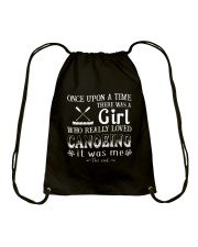 A Girl Loves Canoeing Drawstring Bag thumbnail