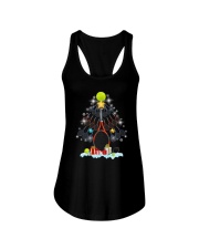 Tennis Christmas Tree Ladies Flowy Tank thumbnail