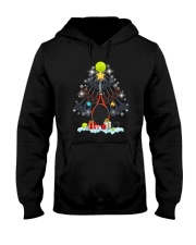 Tennis Christmas Tree Hooded Sweatshirt thumbnail