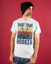 Fishing Part Tim Hooker Classic T-Shirt apparel-classic-tshirt-lifestyle-front-89