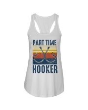 Fishing Part Tim Hooker Ladies Flowy Tank tile
