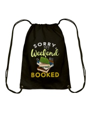 All My Weekend is Book Drawstring Bag thumbnail