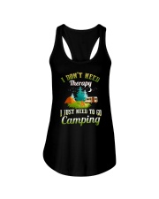 I just need to go camping Ladies Flowy Tank thumbnail