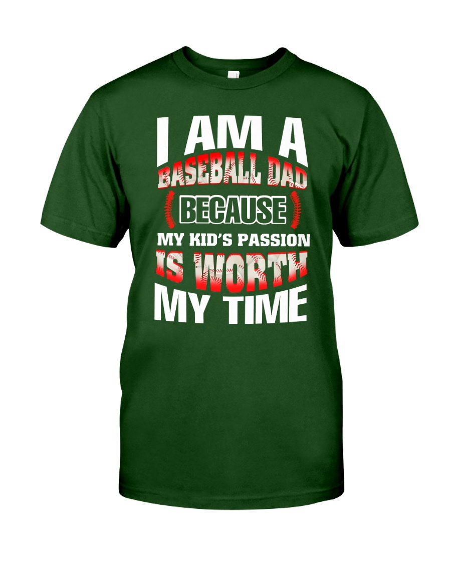 I AM A BASEBALL DAD Classic T-Shirt