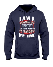 I AM A BASEBALL DAD Hooded Sweatshirt thumbnail