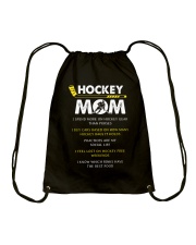 Hockey Mom Spend Drawstring Bag thumbnail