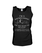 SoftballAholic Unisex Tank thumbnail