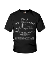 SoftballAholic Youth T-Shirt thumbnail
