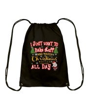 I just want to bake stuff Drawstring Bag thumbnail