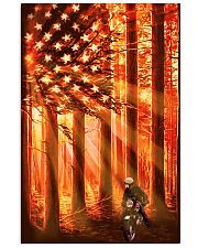 Motorcycle Flag 24x36 Poster front